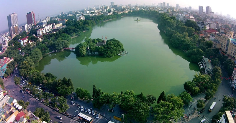 Hồ Hoàn Kiếm và đền Ngọc Sơn